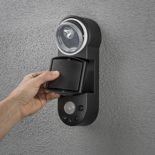 LED buitenwandlamp Prato, 10 cm