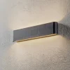 LED buitenwandlamp Thames II, antraciet