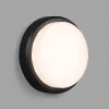 LED buitenwandlamp Tom XL, IK10, donkergrijs/wit