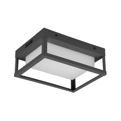 LED buitenwandlamp Witham, IP54, CCT, antraciet