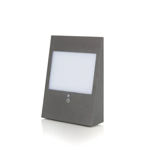 LED buitenwandsolarlamp CMD 9019 met sensor