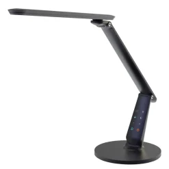 LED bureaulamp Zig met bedieningsveld zwart