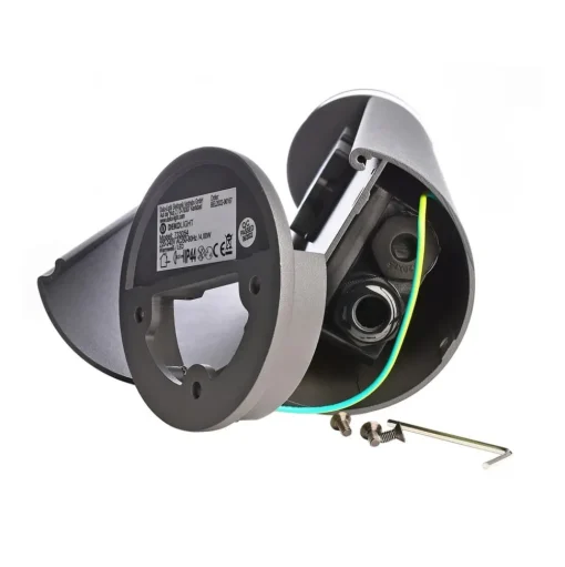LED contactdooszuil met twee stopcontacten, IP44