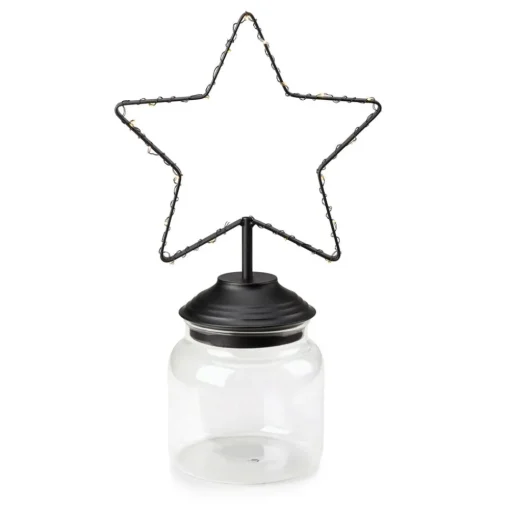 LED decoratie ster Sweetie met batterij en timer
