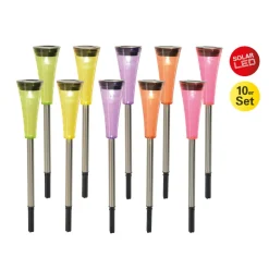 LED decoratie-lamp solar 4180702 bont aardspies 10