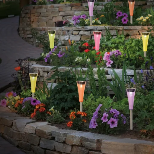 LED decoratie-lamp solar 4180702 bont aardspies 10