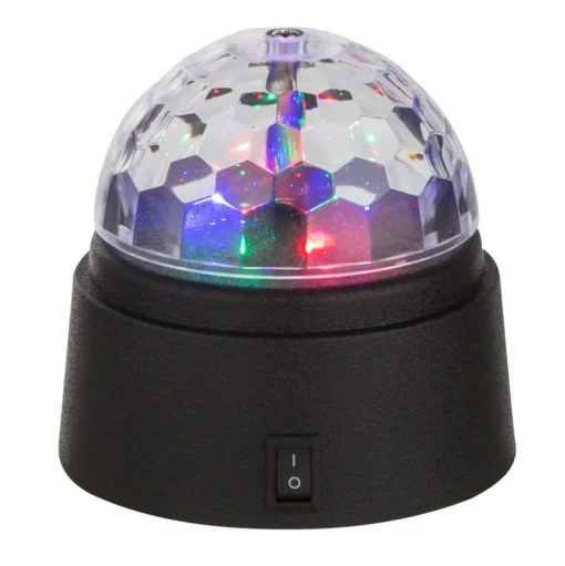 LED decoratieve tafellamp Disco met bont licht