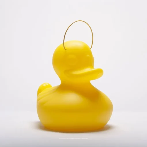 LED designlamp DUCK-DUCK S voor buiten in geel