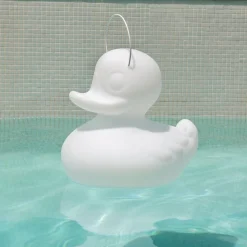 LED designlamp DUCK-DUCK XL voor buiten in wit