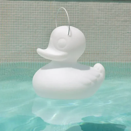 LED designlamp DUCK-DUCK XL voor buiten in wit