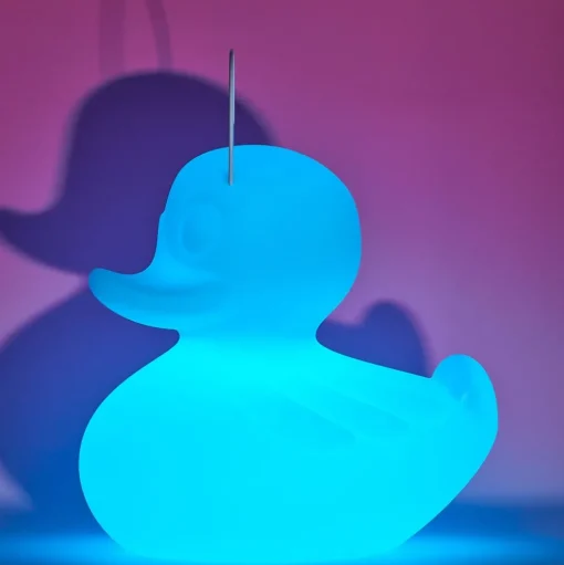 LED designlamp DUCK-DUCK XL voor buiten in wit