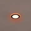 LED downlight Argus RGBW afstandsbed. Ø8cm zwart
