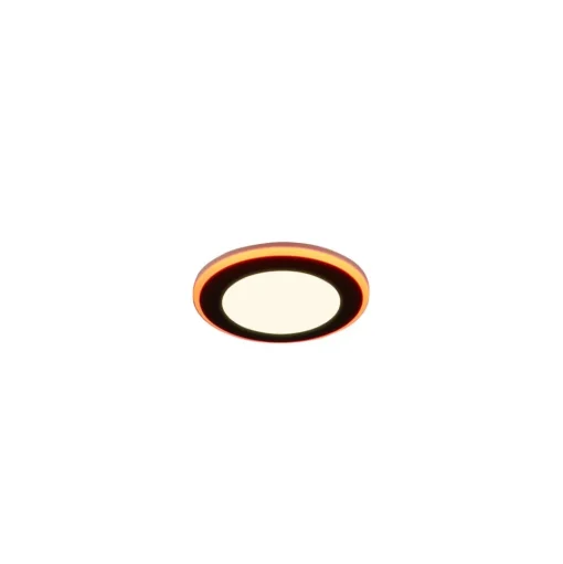 LED downlight Argus RGBW afstandsbed. Ø8cm zwart