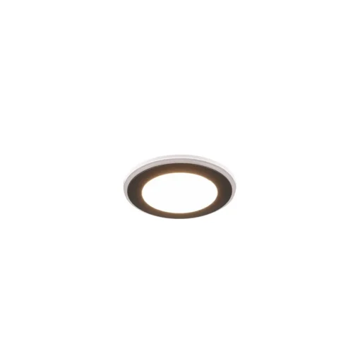 LED downlight Argus RGBW afstandsbed. Ø8cm zwart