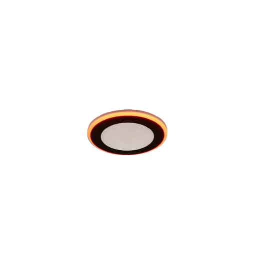 LED downlight Argus RGBW afstandsbed. Ø8cm zwart