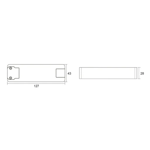LED driver Basic, CC, V8-40-1050mA/40V