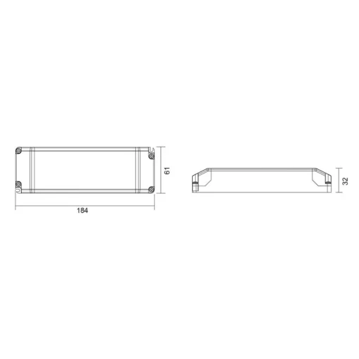 LED driver Basic, CV, Q8H-12-75W
