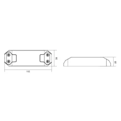 LED driver Basic, DIM, CC, D35009UF/9W