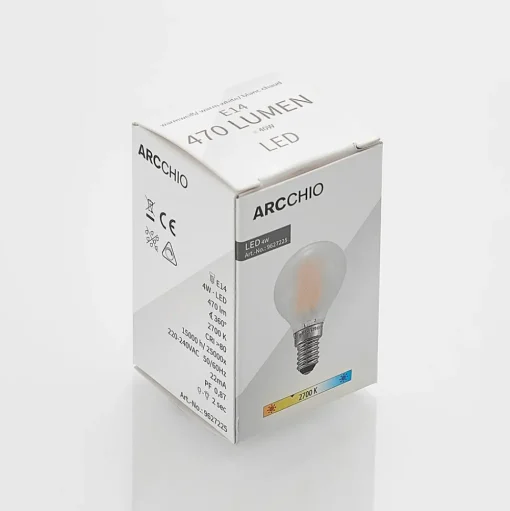 LED druppellamp E14 4W 2700K mat dimbaar 5 per set