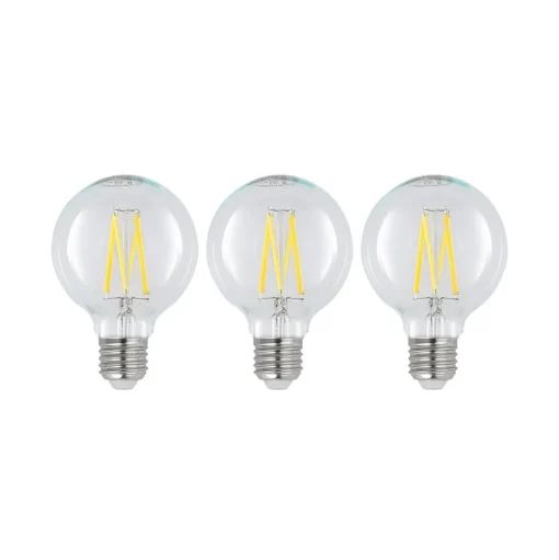 LED E27 8W G80 2700K filament dimbaar helder per 3