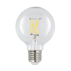 LED E27 4W G80 2700K filament dimbaar helder per 3