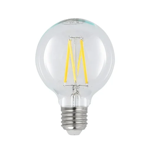 LED E27 8W G80 2700K filament dimbaar helder per 2