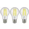 LED filament E27 2,2W 470 lm helder 3 per set