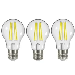 LED filament E27 3,8W 806 lm helder 3 per set