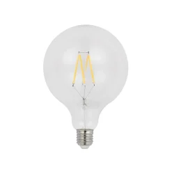 LED filament E27 8W 2.700K G125 bol helder per 2