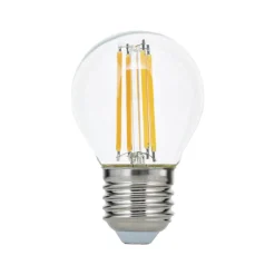 LED filament lamp E27 G45 helder 6W 827 720lm dimbaar