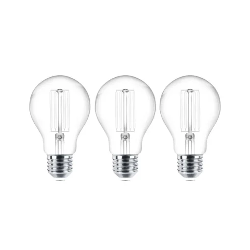 LED filament lamp E27 set van 3 7W 806 lm helder 2.700K