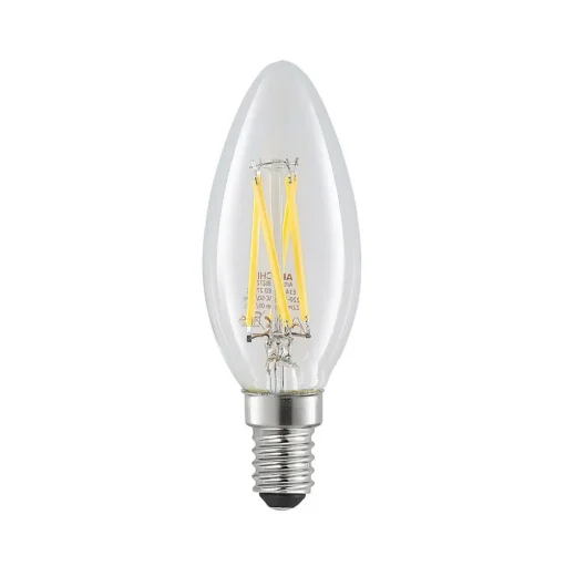 LED filament lamp E14 4W 827 kaars dimbaar 2/set