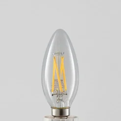 LED filament lamp E14 4W 827 kaars dimbaar 2/set