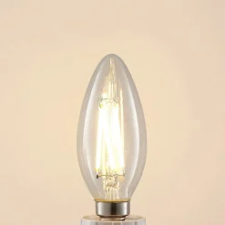 LED filament lamp E14 4W 827 kaars dimbaar 3/set