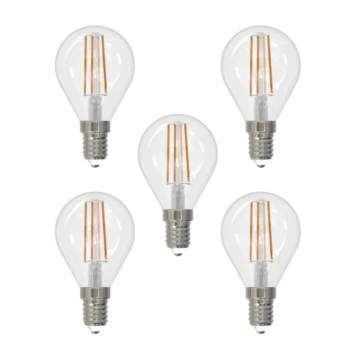 LED filament lamp E14 4W druppel dimbaar per 5