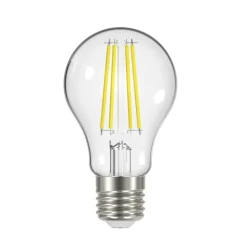 LED filament lamp, helder, E27, 7,2 W, 3000K, 1521 lm