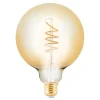 LED glazen lamp E27 4W amber Ø 12,5 cm