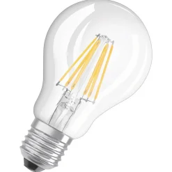 LED gloeilamp E27 6W, warmwit, set v. 2