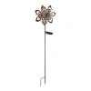 LED grondspies lamp 36571, bloem, windgong, metaal