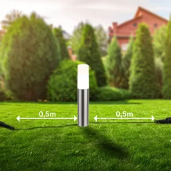 LED grondspies lamp 3926032 12V 3x-verlenging roestvrij staal Ø 4cm