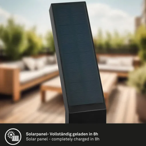 LED grondspies lamp 3796015, zwart, kunststof, CCT