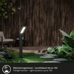 LED grondspies lamp 3796015, zwart, kunststof, CCT