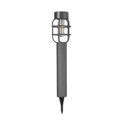 LED grondspies lamp Anglia, set van 2, antraciet, IP44