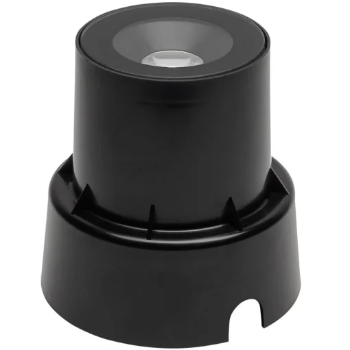 LED grondspot inbouwlamp 7876, zwart