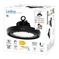 LED hal spot Wangen 6.500K 100W 13.000lm