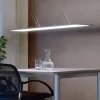 LED hanglamp 3422 hoekig, Dip-Switch, aluminium