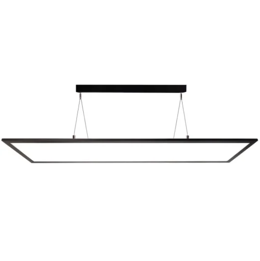LED hanglamp 3422, hoekig, Dip-Switch, zwart
