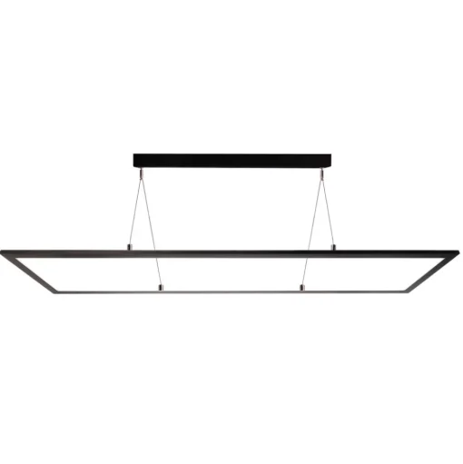LED hanglamp 3422, hoekig, Dip-Switch, zwart