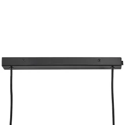 LED hanglamp Clyde, 4-lamps, recht