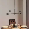LED hanglamp Clyde, 4-lamps, tweetraps